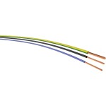 Aderleitung flexibel H05V-K 0,5mm² grün/gelb 100 Meter 