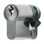 Jung 28 Profil-Halbzylinder (DIN 18252) für Schlüsselschalter verschiedenschließend 
