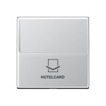 Jung A590CARDAL Hotelcard-Schalter (ohne Taster-Einsatz) Hotelcard Serie A aluminium 