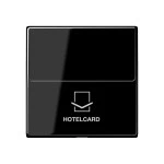 Jung A590CARDSW Hotelcard-Schalter (ohne Taster-Einsatz) Hotelcard Serie A schwarz 