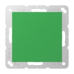 Jung A594-0GN Blind-Abdeckung (gerastet) Thermoplast Serie AS/A grün 