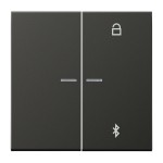 Jung AL1751BTAN LB-ManagementTimer Universal Bluetooth® Aluminium lackiert Serie LS anthrazit (lackiertes Aluminium) 