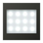 Jung AL2539ANLEDLW-12 LED-Leselicht Serie LS anthrazit (lackiertes Aluminium) 