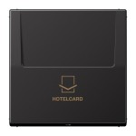 Jung AL2990CARDD Hotelcard-Schalter (ohne Taster-Einsatz) Hotelcard Serie LS dark 