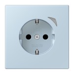 Jung BTLC1521S208 JUNG HOME Schuko Steckdose 16A 250V Schraubklemmen mit Funktionsanzeige integrierter erhöhter Berührungsschutz SAFETY+ Thermoplast lackiert 