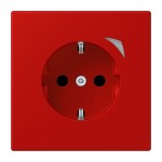 Jung BTLC1521S227 JUNG HOME Schuko Steckdose 16A 250V Schraubklemmen mit Funktionsanzeige integrierter erhöhter Berührungsschutz SAFETY+ Thermoplast lackiert 