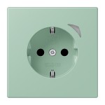 Jung BTLC1521SE217 JUNG HOME Schuko Steckdose 16A 250V Energy Schraubklemmen mit Funktionsanzeige integrierter erhöhter Berührungsschutz SAFETY+ Thermoplast 