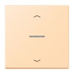 Jung BTLC17101P223 JUNG HOME Taster 1-fach mit Pfeilsymbolen Serie LS ocre 
