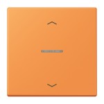 Jung BTLC17101P225 JUNG HOME Taster 1-fach mit Pfeilsymbolen Serie LS orange clair 