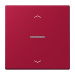 Jung BTLC17101P229 JUNG HOME Taster 1-fach mit Pfeilsymbolen Serie LS rouge carmin 