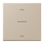 Jung BTLC17101P243 JUNG HOME Taster 1-fach mit Pfeilsymbolen Serie LS ombre naturelle claire 