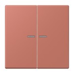 Jung BTLC17102236 JUNG HOME Taster 2-fach Serie LS terre sienne brique 