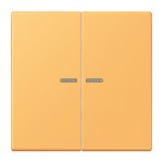 Jung BTLC17102254 JUNG HOME Taster 2-fach Serie LS ocre jaune clair 