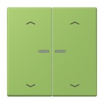 Jung BTLC17102P220 JUNG HOME Taster 2-fach mit Pfeilsymbolen Serie LS vert 31 