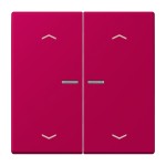 Jung BTLC17102P230 JUNG HOME Taster 2-fach mit Pfeilsymbolen Serie LS rouge rubia 