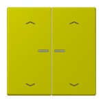 Jung BTLC17102P249 JUNG HOME Taster 2-fach mit Pfeilsymbolen Serie LS vert olive vif 