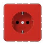 Jung CD1520BFKIRT SCHUKO Steckdose 16A 250V integrierter erhöhter Berührungsschutz SAFETY+ Thermoplast Serie CD rot 