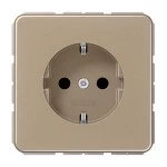 Jung CD1520GB SCHUKO Steckdose 16A 250V Aluminium eloxiert Serie CD gold-bronze 