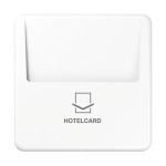 Jung CD590CARDWW Hotelcard-Schalter (ohne Taster-Einsatz) Serie CD alpinweiß 