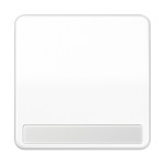 Jung CD590NAWW Wippe 1-fach mit Schriftfeld Duroplast Serie CD alpinweiß 