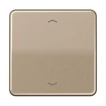 Jung CD590PGB Wippe 1-fach mit Pfeilsymbolen Aluminium eloxiert Serie CD gold-bronze 