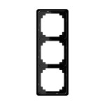 Jung CDP583SW Rahmen 3-fach senkrechte und waagerechte Montage Duroplast CD PLUS schwarz 