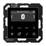 Jung DABABTSW Smart Radio DAB+ Bluetooth® Serie AS/A schwarz 