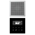 Jung DABAL1 Smart Radio DAB+ Set Mono Serie LS Aluminium 