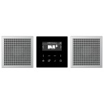 Jung DABAL2 Smart Radio DAB+ Set Stereo Serie LS Aluminium 