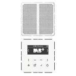 Jung DABCD1WW Smart Radio DAB+ Set Mono Serie CD alpinweiß 