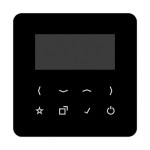 Jung DABCDBT-DISPSW DAB+ Display für das Smart Radio DAB+ Bluetooth® Serie CD schwarz 