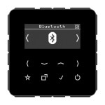 Jung DABCDBTSW Smart Radio DAB+ Bluetooth® Serie CD schwarz 