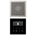 Jung DABES1BT Smart Radio DAB+ Bluetooth® Set Mono Serie LS Edelstahl 