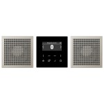 Jung DABES2BT Smart Radio DAB+ Bluetooth® Set Stereo Serie LS Edelstahl 