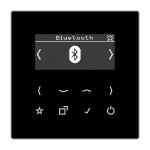 Jung DABLSBTSW Smart Radio DAB+ Bluetooth® Serie LS schwarz 