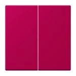 Jung ENOLC995230 EnOcean Funk-Wandsender 4-kanalig Serie LS rouge rubia 