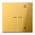 Jung GO1751BT LB-ManagementTimer Universal Bluetooth® Metall goldfarben PVD-beschichtet Serie LS goldfarben 