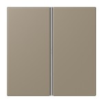 Jung LC402TSA242 Tastensatz 2-fach F40 Serie LS ombre naturelle moyenne 