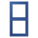 Jung LC9824320K Rahmen 2-fach LS 990 bleu outremer 59 
