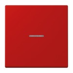 Jung LC990KO532090 Wippe 1-fach mit Lichtleiter Serie LS rouge vermillon 31 