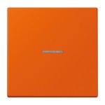 Jung LC990KO54320S Wippe 1-fach mit Lichtleiter Serie LS orange vif 