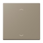 Jung LC990P242 Wippe 1-fach mit Pfeilsymbolen Serie LS ombre naturelle moyenne 
