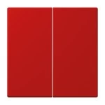 Jung LC99532090 Wippe 2-fach Serie LS rouge vermillon 31 