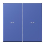 Jung LC995P206 Wippe 2-fach mit Pfeilsymbolen Serie LS bleu outremer 31 