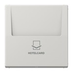 Jung LS590CARDLG Hotelcard-Schalter (ohne Taster-Einsatz) Hotelcard Serie LS lichtgrau 