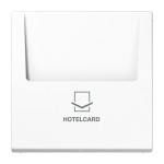 Jung LS590CARDWW Hotelcard-Schalter (ohne Taster-Einsatz) Hotelcard Serie LS alpinweiß 