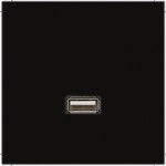 Jung MALS1122SW Multimedia-Anschlusssystem USB 2.0 Serie LS schwarz 