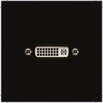 Jung MALS1193SW Multimedia-Anschlusssystem DVI Serie LS schwarz 