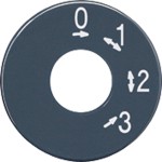 Jung SKS1101-4 Skalenscheibe Symbol 3-Stufen-Schalter anthrazit 