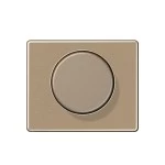 Jung SL1540GB Abdeckung für Drehdimmer Aluminium lackiert Serie SL gold-bronze 